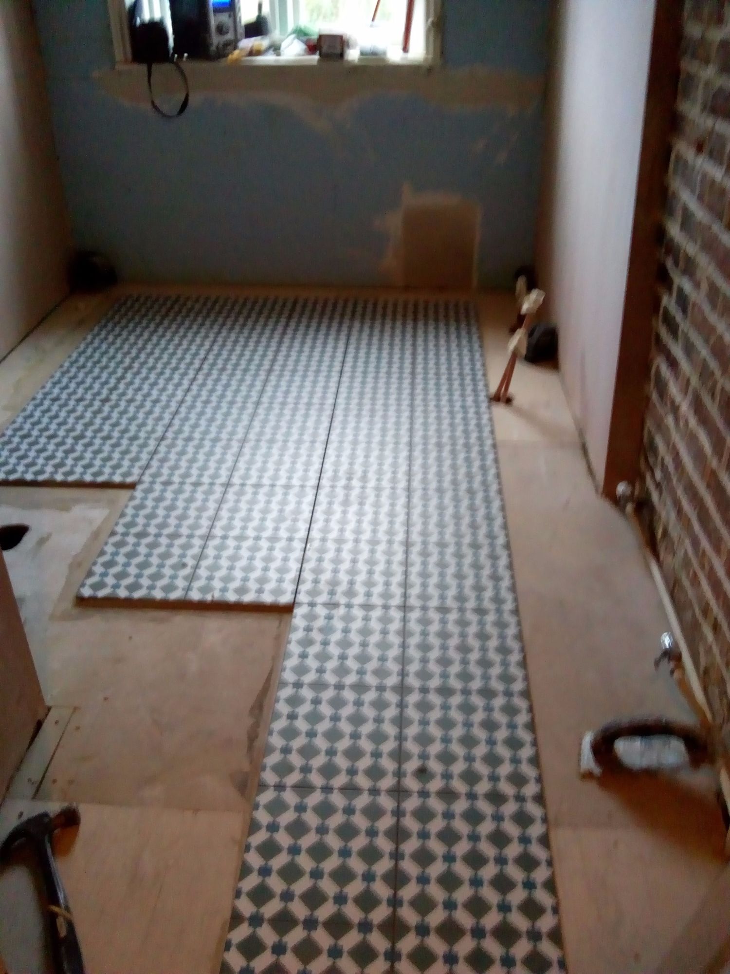 floor tiling