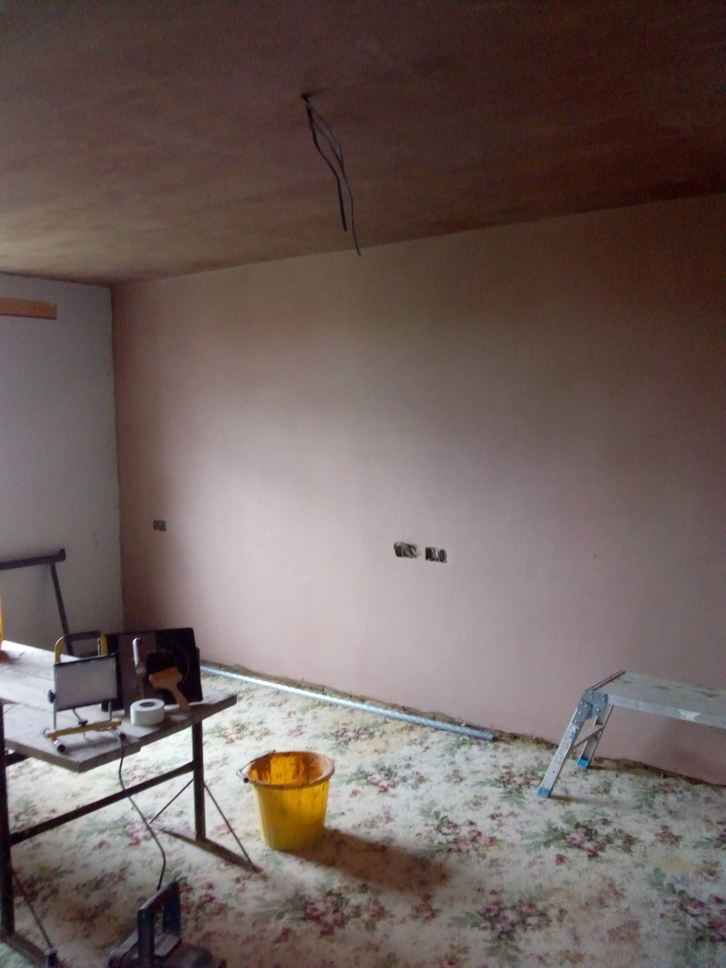 room plastering